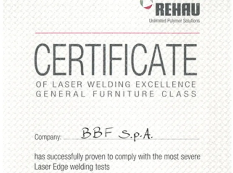 certificación para BBF